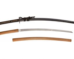 Katana - Lame shinto shinogi zukuri avec une araignée et un escargot