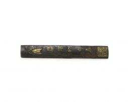 Kozuka en fer décoré