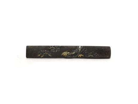 Kozuka en fer décoré