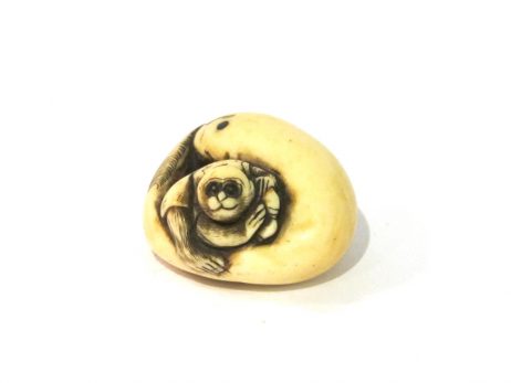 Netsuke - Singe et Namazu