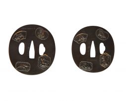 Daisho de tsuba - Les douzes animaux du zodiaque