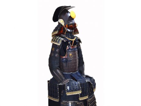 Armure japonaise – Kon-odoshi okegawa go-mai renjaku-do gusoku - profil