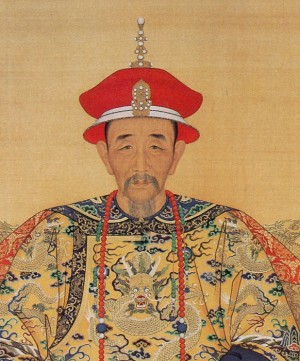 Empereur Kangxi, à l'origine de la tabatière en verre