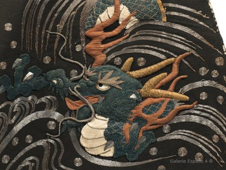 Kajizukin coiffe japon dragon