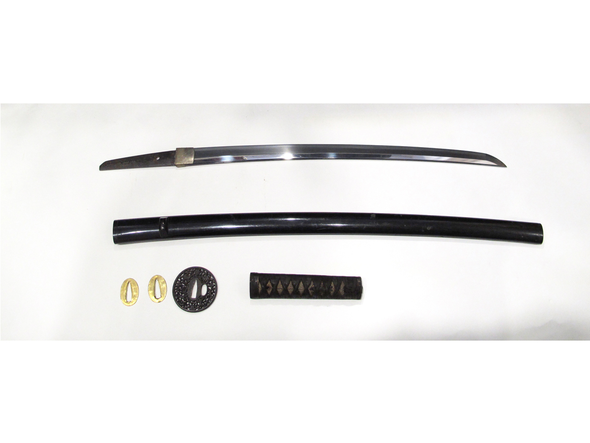 WAKIZASHI - LAME SHINTO SHINOGI ZURUKI MONTURE TYPE NAMBAN – Image 3