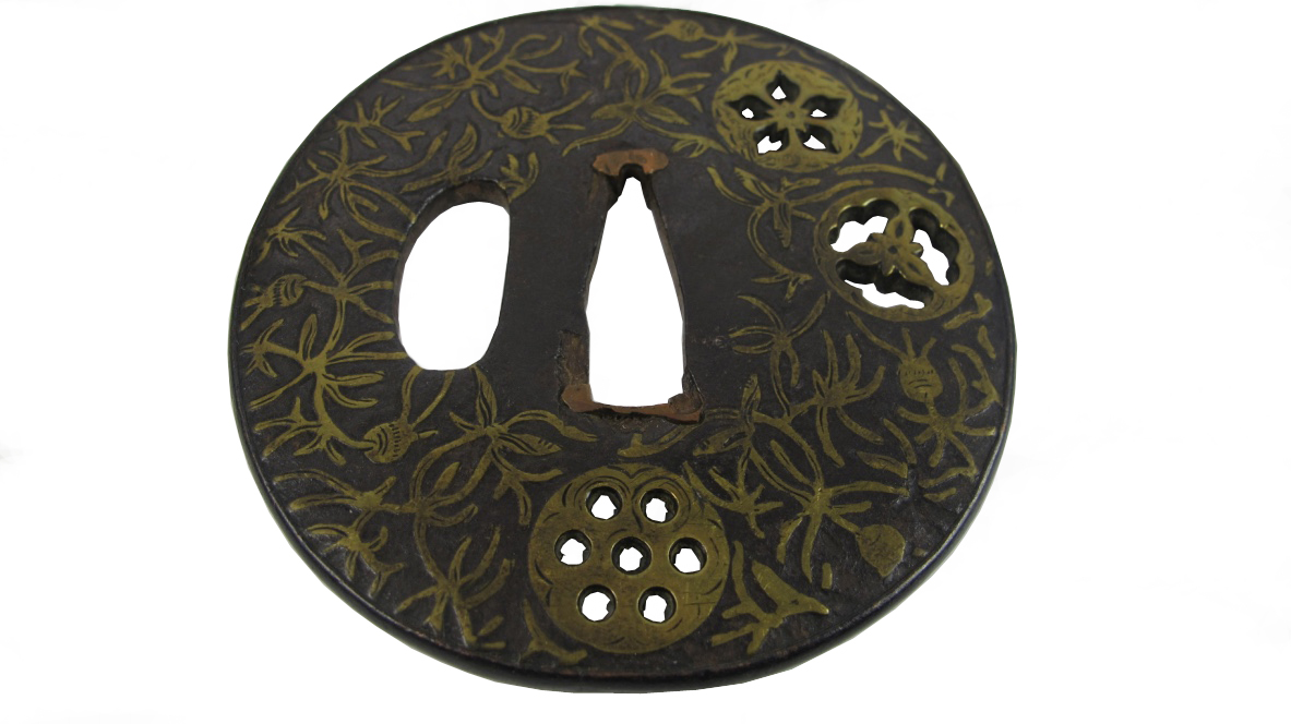 TSUBA NAGAMARU GATA EN FER - MON STYLISES ET DECOR VEGETAL – Image 5