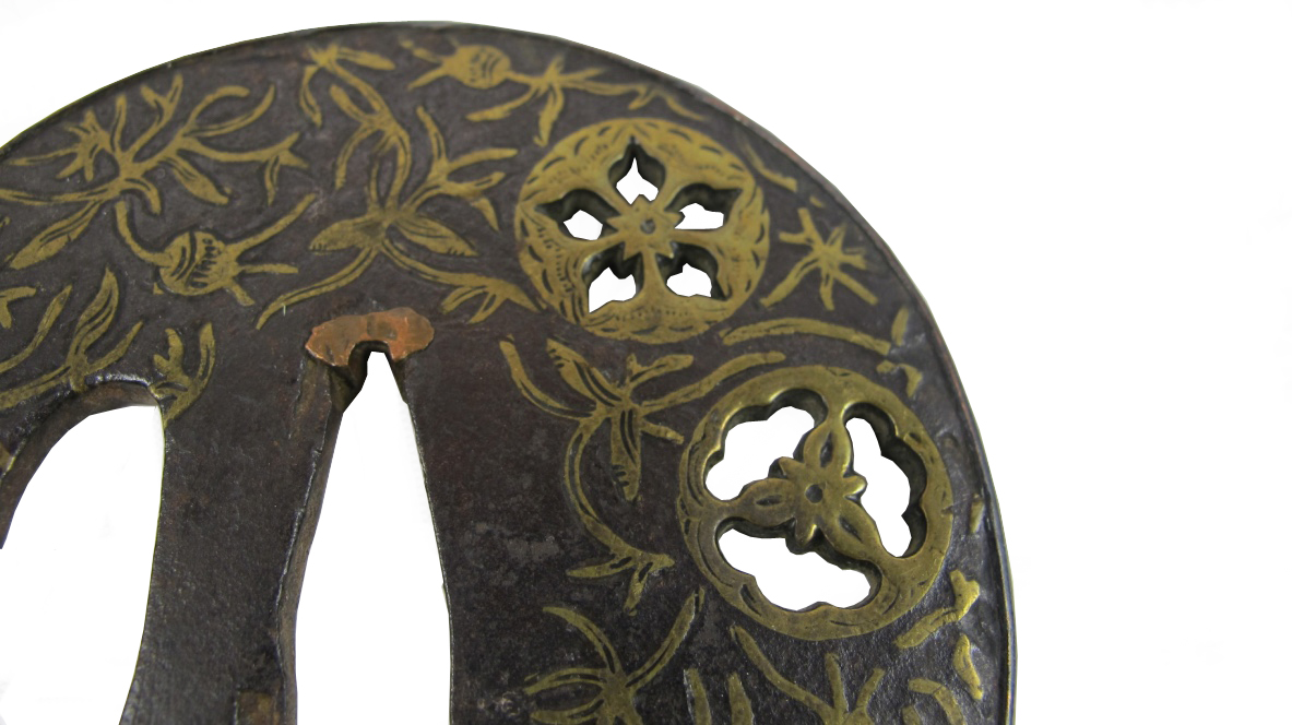TSUBA NAGAMARU GATA EN FER - MON STYLISES ET DECOR VEGETAL – Image 4