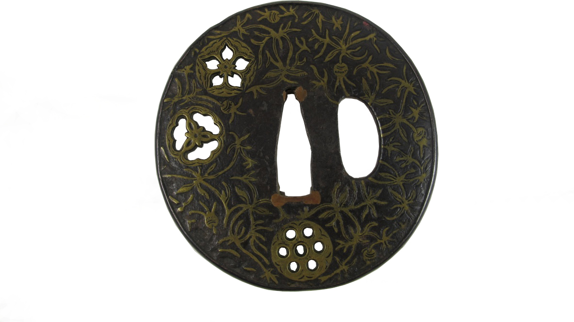 TSUBA NAGAMARU GATA EN FER - MON STYLISES ET DECOR VEGETAL – Image 2
