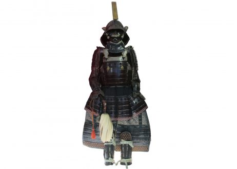 Armure de type yokohagi okegawa gomaido tosei gusoku. Laçage en sugake odoshi. Do comportant des parties en same (peau de requin, équivalent japonais du galuchat).